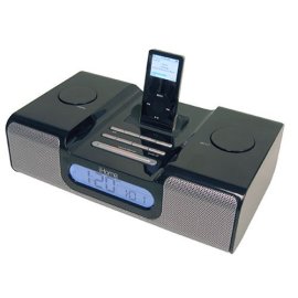 iHome iH5 Clock Radio for iPod Black