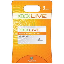 Xbox Live on Xbox Live 3 Mo Gold Card Vamsft 88222406 On Sale For  21 97