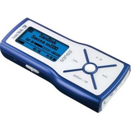 SanDisk Sansa M230 512 MB MP3 Player Blue