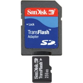 SanDisk 256 MB Transflash Memory Module
