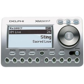 Delphi SkyFi2 XM Satellite Radio Receiver and Car Kit