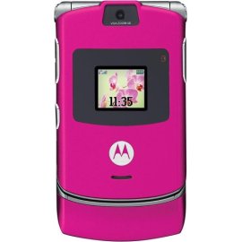 Motorola RAZR V3 Magenta Pink Phone (Unlocked)
