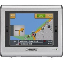 Sony NV-U70 nav-u GPS Portable Vehicle Navigation System