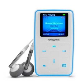 Creative Zen Micro Photo 8 GB MP3 Player - White