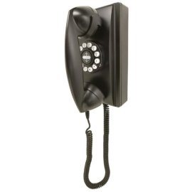 Crosley 302 Wall Phone CR55-Black