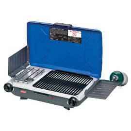 Coleman 9922-750 Propane Grill/Stove with Instastart, Blue