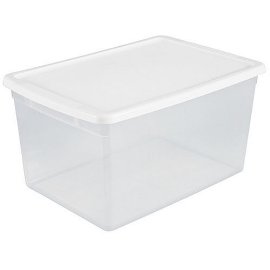 Sterilite 66-qt. ClearView Storage Box - Set of 4