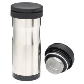 Nissan 11-Ounce Stainless Steel Coffee and Tea Traveler