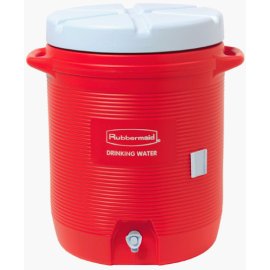 Rubbermaid 1610-01-11 10-Gallon Orange Community Water Cooler