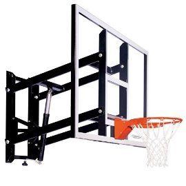 Goalsetter Systems GS72 Wall-Mount Adjustable Basketball Hoop with 72 Inch Acrylic Backboard