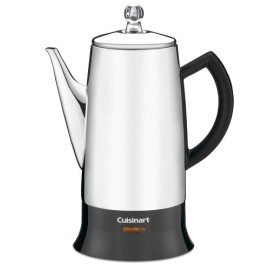 Cuisinart PRC-12 Classic 12-Cup Stainless-Steel Percolator - Stainless/ Black