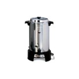 West Bend 13500 55-Cup Polished-Aluminum Commercial Coffee Urn