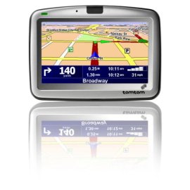 TomTom GO 910 Portable GPS Vehicle Navigator - Black & Gray
