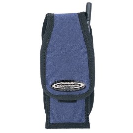 McGuire Nicholas 72412 Cell Phone Holder with 2 Way Carry Design in Blue with Black Trim