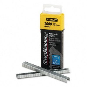 STANLEY CONSUMER TOOLS #TRA704T 1,000CT 1/4 HD Staples