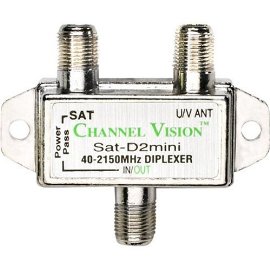 Channel Vision SAT-D2 Indoor Satellite Diplexer