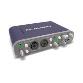 M-Audio Fast Track Pro 4x4 Mobile USB Audio/MIDI Interface with Preamps