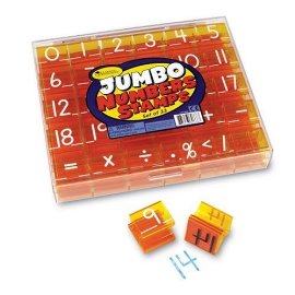 Jumbo Number & Operations Stamps