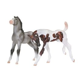 Classics Fun Foals - Grullo & Liver Chestnut Tobiano