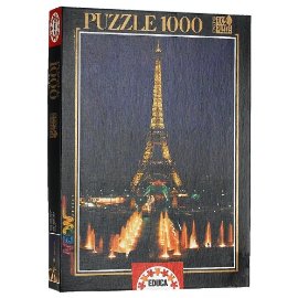 Eiffel Tower, Paris 1000 Pc Puzzle