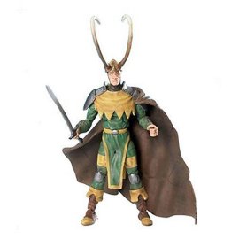 Marvel Legends Onslaught Series 13 Action Figure Long Horn Loki