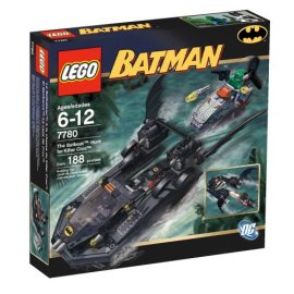 Lego Batboat Hunt for Killer Croc Set (7780)