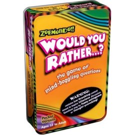 Would You Rather Pocket Travel Game - Classic