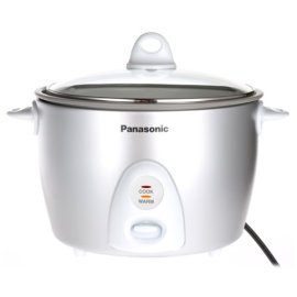 Panasonic SR-G18FG 10 Cup Rice Cooker/Steamer - Silver