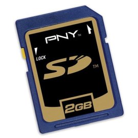 PNY PSD2GRF3 2GB SD Secure Digital Flash Memory Card