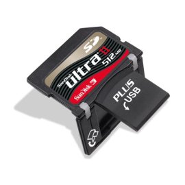 SanDisk Ultra II SD Plus with USB 512MB