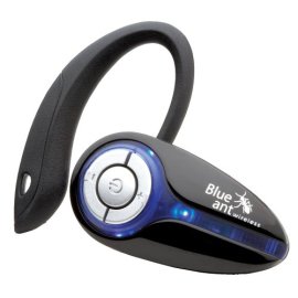 BlueAnt X3 Micro Bluetooth Headset - Black/Blue
