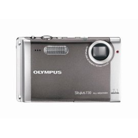 Olympus Stylus 730 7.1MP Digital Camera with Digital Image Stabilized 3x Optical Zoom (Silver)