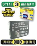 Pro Series CGA-S007 Lithium-Ion Battery - Equivalent to Panasonic CGA-S007 - for use with Panasonic Lumix DMC-TZ1 Digital Camera