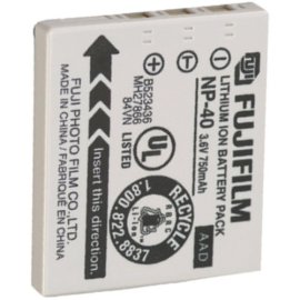 Fujifilm NP40 Rechargeable Battery for Z1, A340, F700 & F810 Digital Cameras