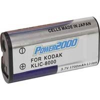 POWER 2000 ACD-263 Kodak KLIC-8000 Equivalent Battery for Kodak