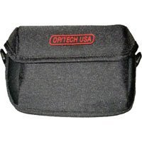 Op/Tech Large Hipster Pouch, Universal Belt Pouch for Film or Digital Cameras, 5.5"w x 3.5"h x 1.75"d, Color Black.
