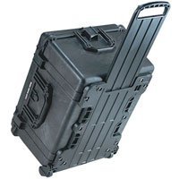 Pelican 1620 Watertight Hard Case with Cubed Foam Interior & Wheels - Black