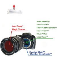 Visible Dust Chamber Clean Liquid, Camera Cleaning Kit.
