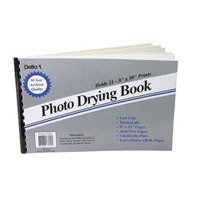 Adorama Print Drying Blotter Book 8x12 For Drying 8x10 Photos