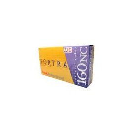 Kodak Portra 160NC Color Negative Film ISO 160, 120 Size, Pack of 5, *USA*