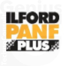 Ilford PAN F Plus Ultra-Fine Grain Black and White Film, ISO 50, 120 Size