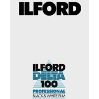 Ilford Delta Pro 100 Fine Grain Medium Speed, Black and White Film, ISO 100, 4 x 5 - 25 Sheets