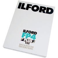 Ilford FP4 Plus Fine Grain Medium Speed Black and White Film, ISO 125, 5 x 7 - 25 Sheets