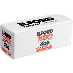 Ilford XP2 Super - Black & white print film - 120 (6 cm) - ISO 400