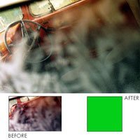 Kodak Wratten Gelatin Filter 75mm/3x3 Color Compensating CC 025 Green