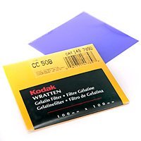 Kodak Wratten Gelatin Filter 75mm/3x3 Blue Series Light Balancing #82B