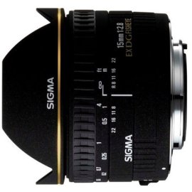 Sigma 15mm F/2.8 EX DG Diagonal Fisheye Lens for Canon Digital SLR Cameras
