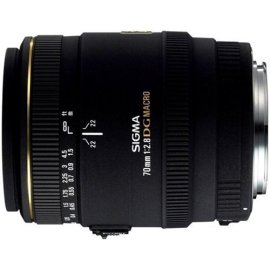 Sigma 70mm F/2.8 EX DG Macro Lens for Nikon Digital SLR Cameras