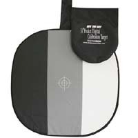 PhotoVision 14" Pocket One-Shot Digital Calibration Target with DVD, Collapsible Disc Exposure Aid for Digital Cameras