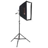 Photoflex Starlite Medium Kit (Starlite, Connector, Medium Silverdome, 1000W Lamp, 10.8' Stand w/casters, Dome Accessory Kit)